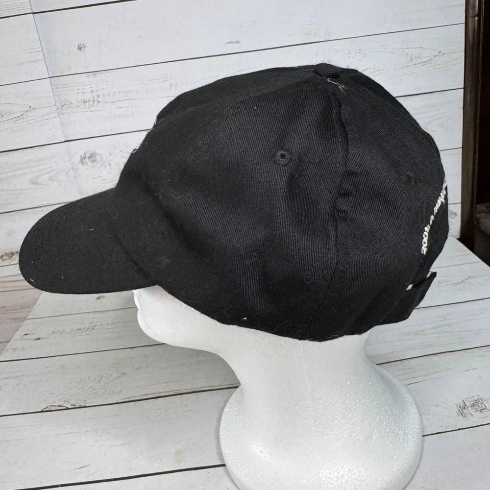 Vtg Coca-Cola Hat 2001 Minnefest Odyssey Black‎ Strapback Cap Head to Toe Promo